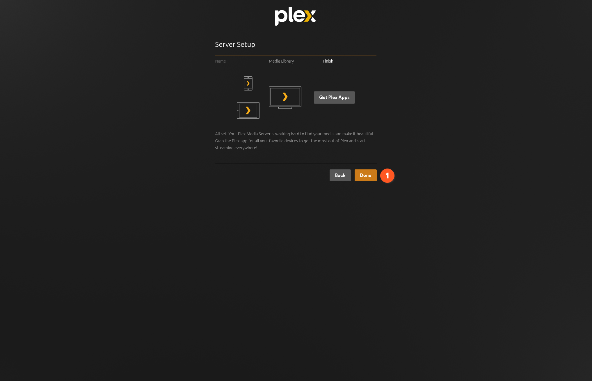Plex Step 4
